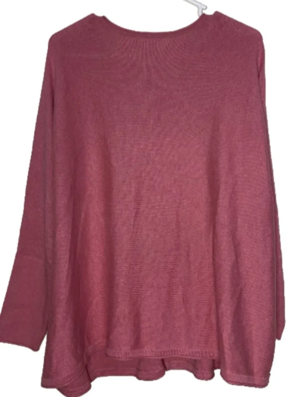 PureJill Small Women's Pink Solid Cardigan Sweater 100% Cotton - Picture 2 of 2